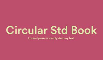 Circular Std Font