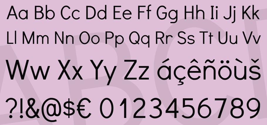 Didact Gothic Font View