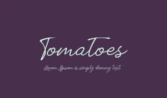 Tomatoes Font