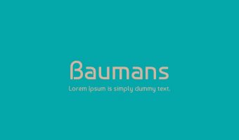 Baumans Font