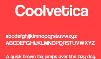 Coolvetica Font view