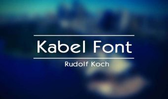 Kabel Font