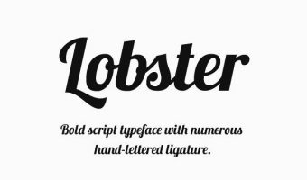 Lobster Font