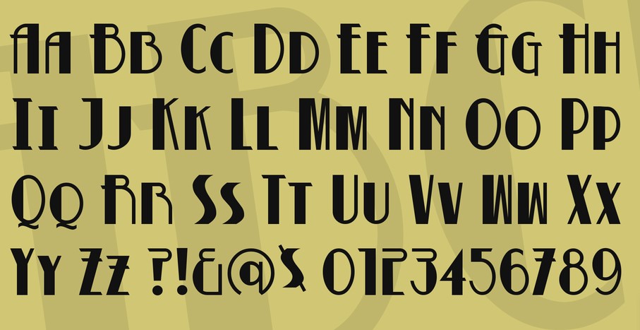 Noir Font View