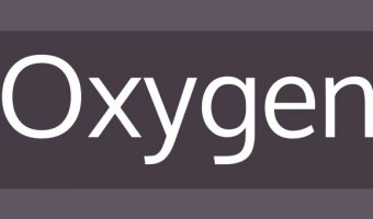 Oxygen Font