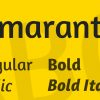 Amaranth Handwritten Font