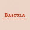 Bascula Font