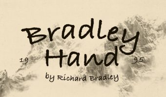 Bradley Hand ITC Std Font