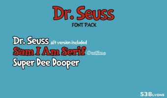 Dr Seuss Font