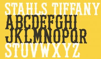 Stahls Tiffany Font