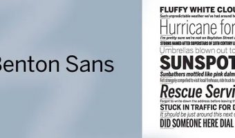 Benton Sans Font