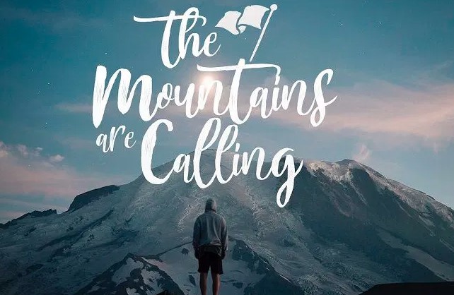 Mountain Brush Font View