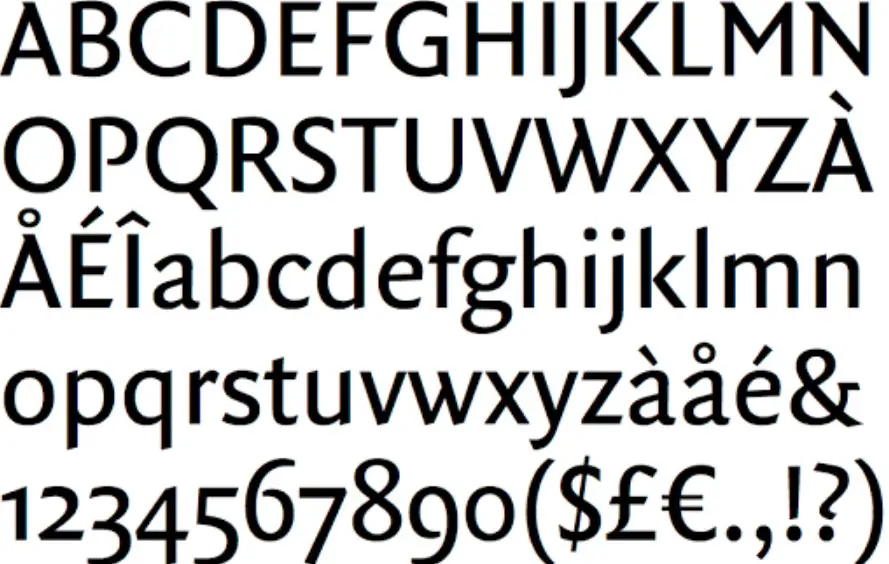 Quadraat Sans Font View