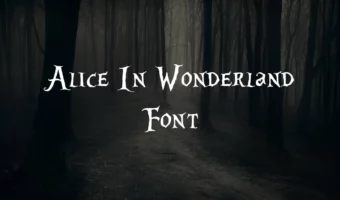 Alice in Wonderland Font