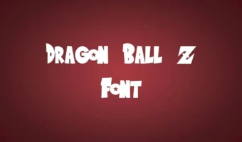 Dragon Ball Z Font