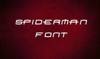 Spiderman Font