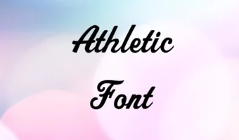 Athletic Font