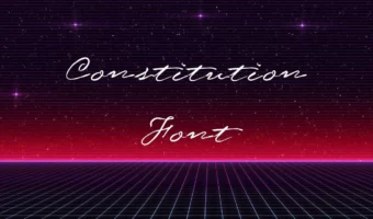 Constitution Font