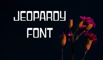 Jeopardy Font