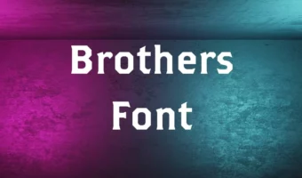 Brothers Font