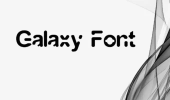 Galaxy Font