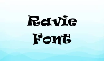 Ravie Font