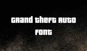 Grand Theft Auto Font