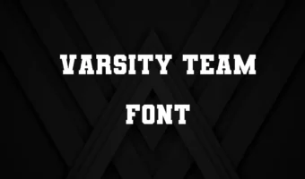 Varsity Team Font