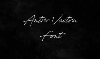 Antro Vectra Font