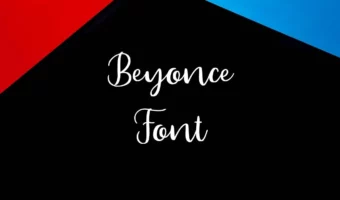 Beyonce Font