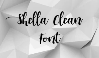 Shella Clean Font