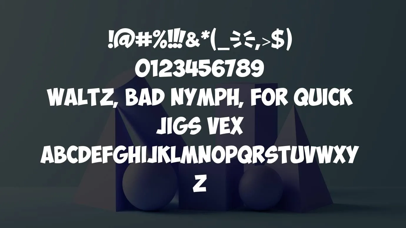 view of obelix pro font