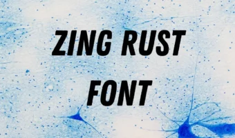 Zing Rust Font