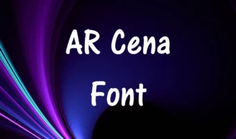 AR Cena Font