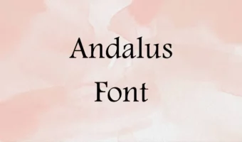 Andalus Font