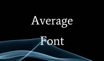 Average Font