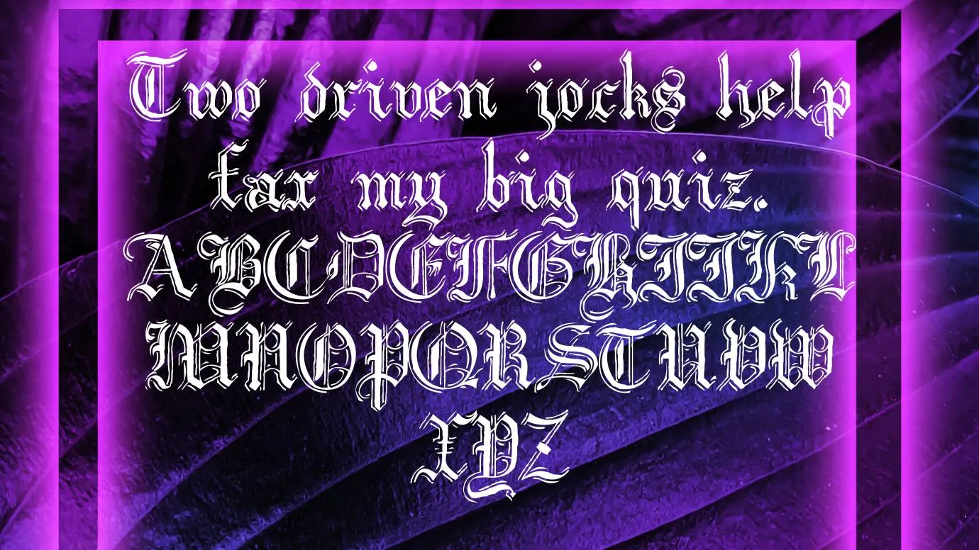 View of Argor got Scaqh Font