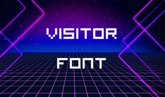 Visitor Font