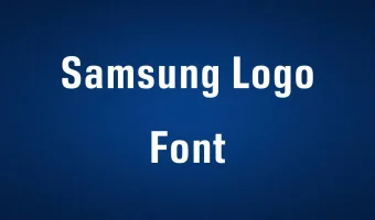 Samsung Logo Font