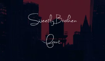 Sweetly Broken Font