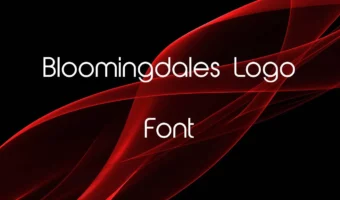 Bloomingdales logo Font