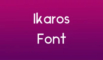 Ikaros Font