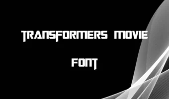 Transformers Movie Font