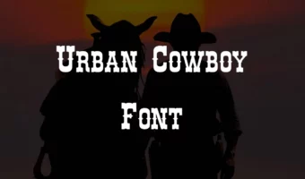 Urban Cowboy Font