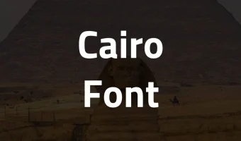 Cairo Font