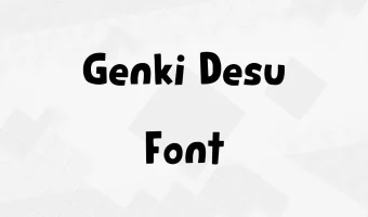 Genki Desu Font