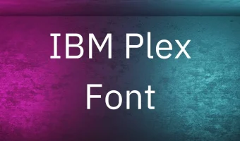 IBM Plex Font