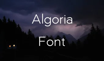 Algoria Font