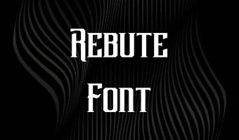 Rebute Font