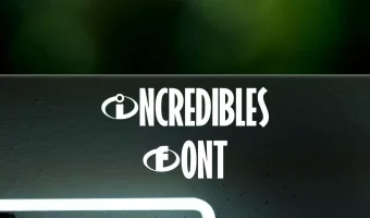 incredibles font